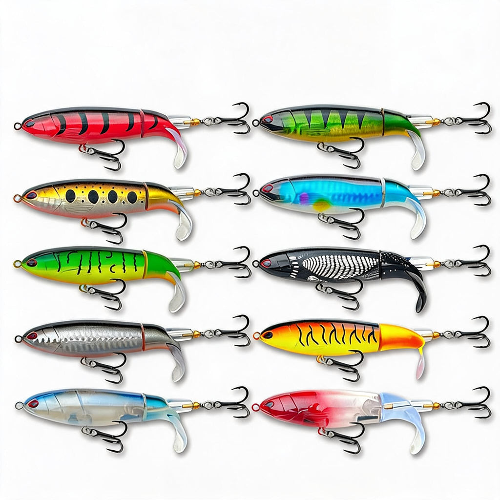 Wobbler & Minnow – Raubfisch Kunstköder für Barsch, Zander & Hecht Variante B Variante C Variante D