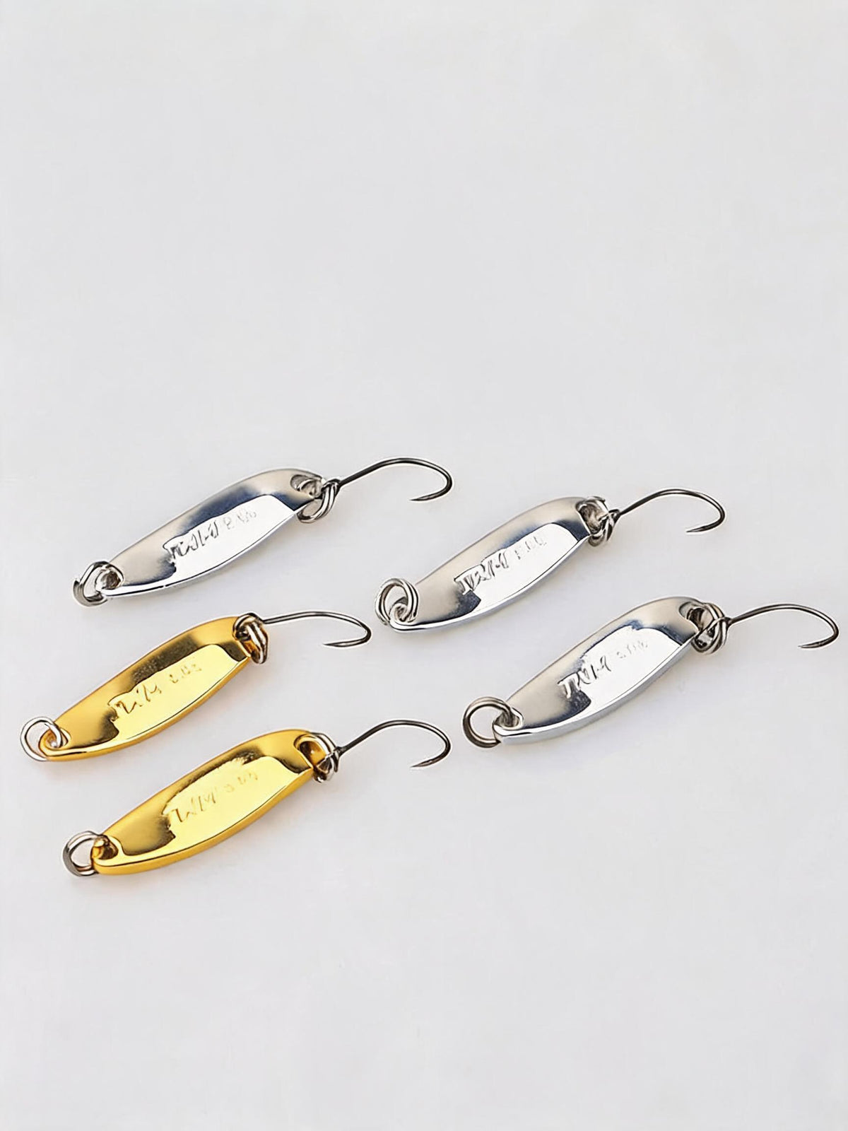 Blinker & Spinner Einzelhaken – Raubfisch Kunstköder für Barsch, Zander & Hecht Variante B Variante C Variante D Variante D