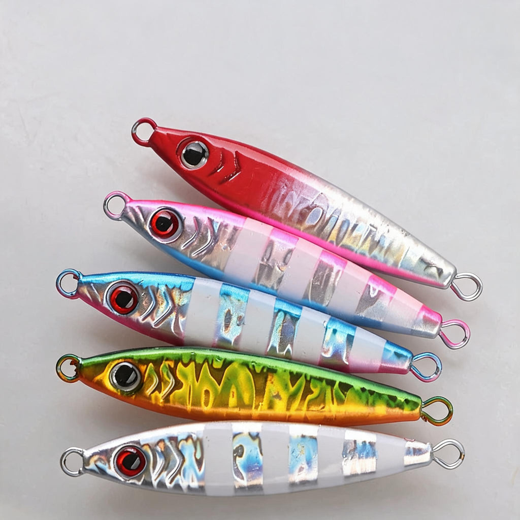 Blinker & Spinner Leuchtfarbe – Raubfisch Kunstköder für Barsch, Zander & Hecht