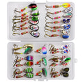 Spinnerbait Set – 31 Teile Metall-Blades