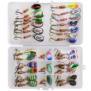 Spinnerbait Set – 31 Teile Metall-Blades