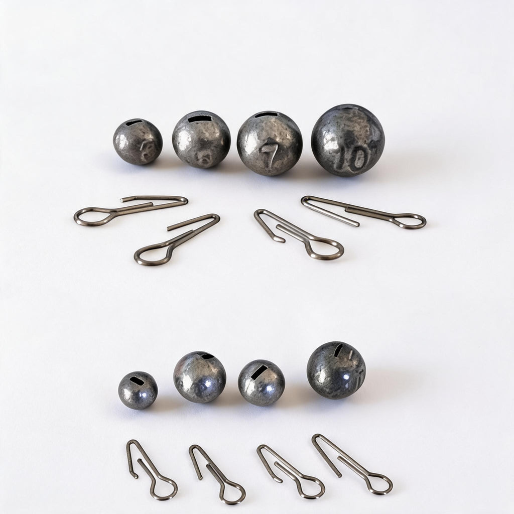Ned Rig Köder Set 40 Teile Finesse Würmer Micro Jigs | LakeBite
