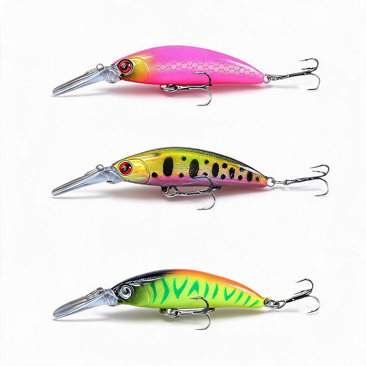 Wobbler & Minnow Long-Lip – Raubfisch Kunstköder für Barsch, Zander & Hecht