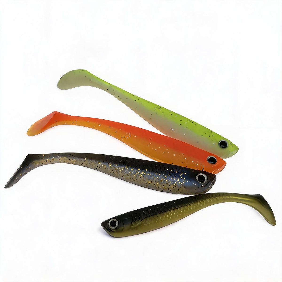 Zander Köder Set Herbst 23 Teile – Curltails & Jig Köpfe Softbaits | LakeBite