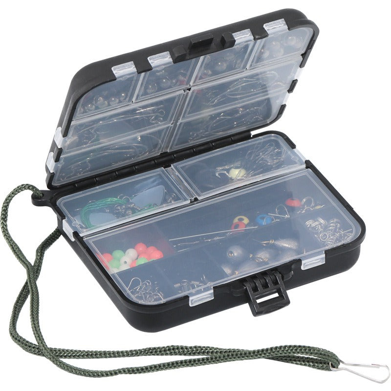 Spinnfischer Komplett-Set – 246 Teile Zubehör-Box