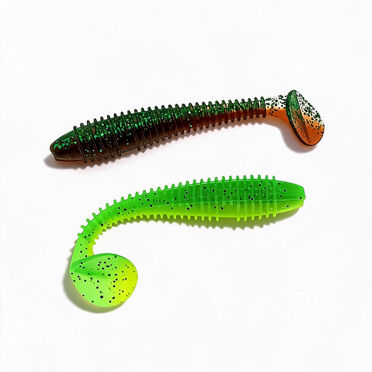Zander Köder Set Herbst 23 Teile – Curltails & Jig Köpfe Softbaits | LakeBite