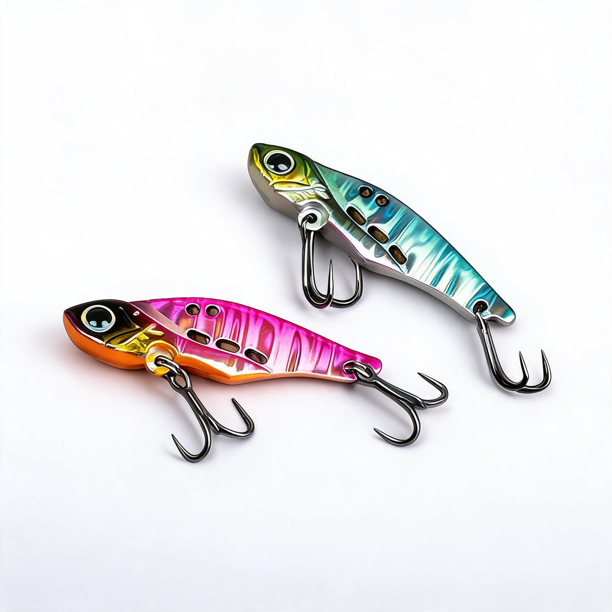 VIB-Köder Metall-Körper – Raubfisch Kunstköder für Barsch, Zander & Hecht