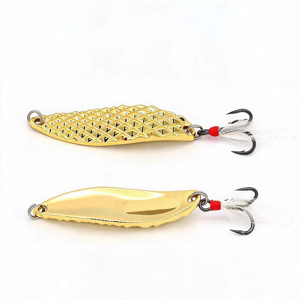 Blinker & Spinner Einzelhaken – Raubfisch Kunstköder für Barsch, Zander & Hecht