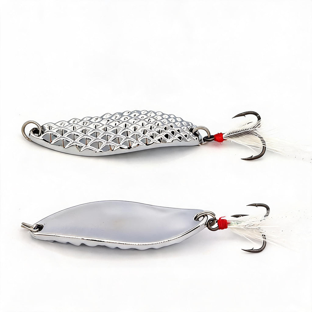 Blinker & Spinner Einzelhaken – Raubfisch Kunstköder für Barsch, Zander & Hecht
