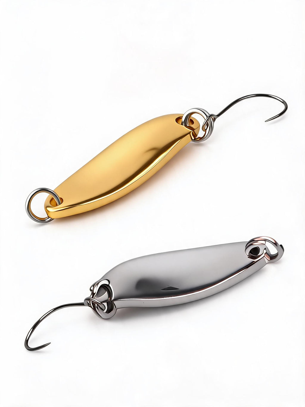 Blinker & Spinner Einzelhaken – Raubfisch Kunstköder für Barsch, Zander & Hecht Variante B Variante C Variante D Variante D