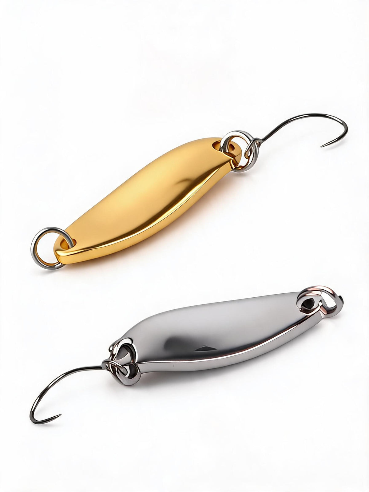 Blinker & Spinner Einzelhaken – Raubfisch Kunstköder für Barsch, Zander & Hecht Variante B Variante C Variante D Variante D
