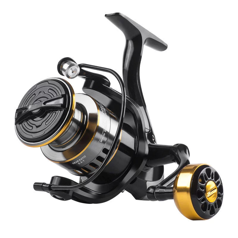 Spinrolle Vollmetall – Angelrolle für Spinnfischen & Weitwurf