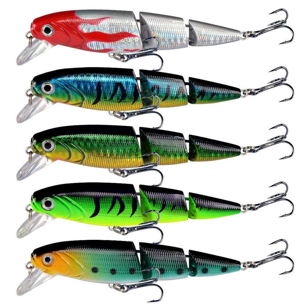 Wobbler & Minnow – Raubfisch Kunstköder für Barsch, Zander & Hecht Variante B Variante C Variante D Variante D