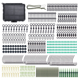 Karpfen Zubehör XXL Set – 421 Teile Komplett-Box