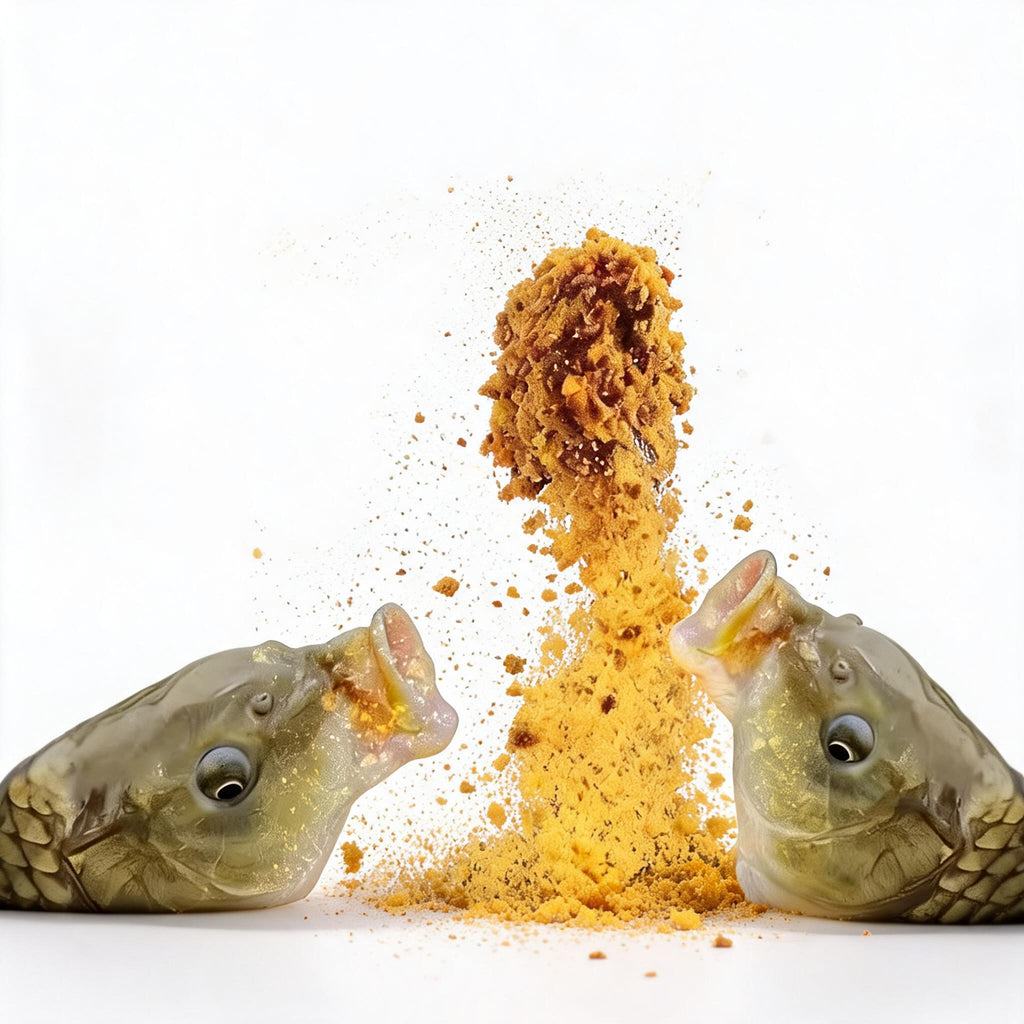 Süßkartoffel-Groundbait locker streubar – Anfütterung für Karpfen, Brassen & Weißfisch