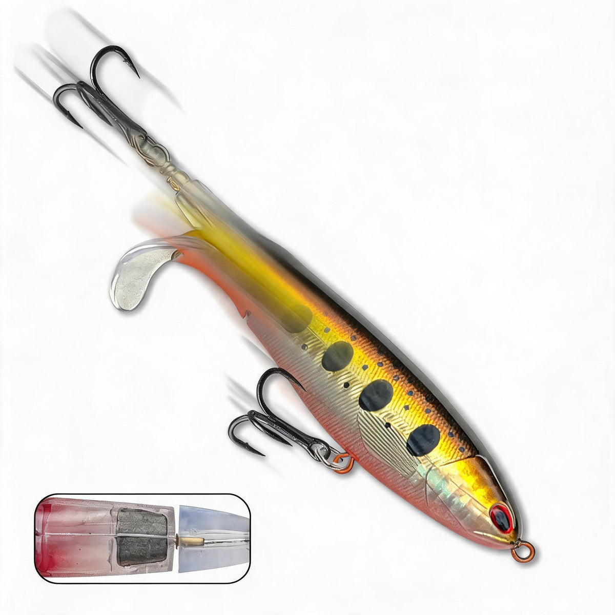 Wobbler & Minnow – Raubfisch Kunstköder für Barsch, Zander & Hecht Variante B Variante C Variante D