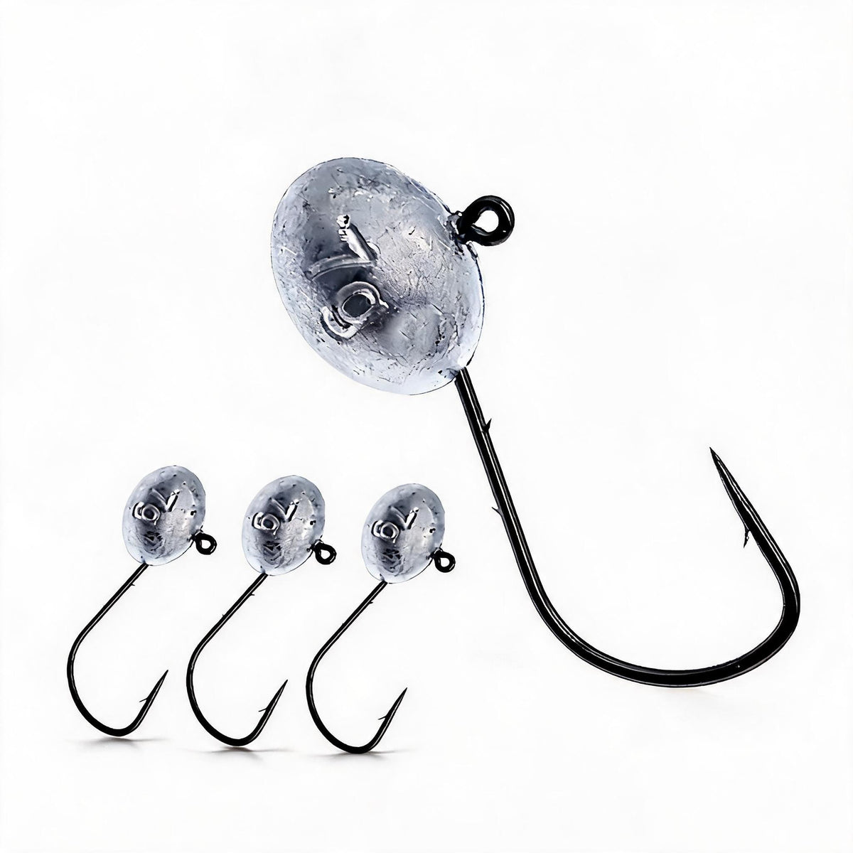 Drop-Shot Köder Set 50 Teile Würmer Haken Bleie Finesse | LakeBite
