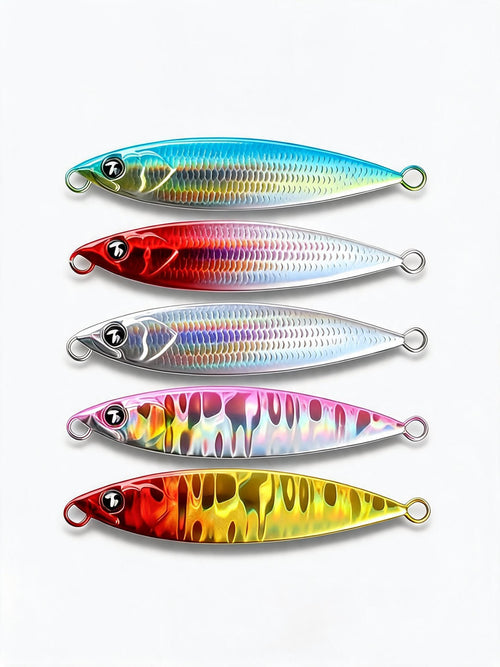 Blinker & Spinner Einzelhaken – Raubfisch Kunstköder für Barsch, Zander & Hecht Variante B Variante C Variante D