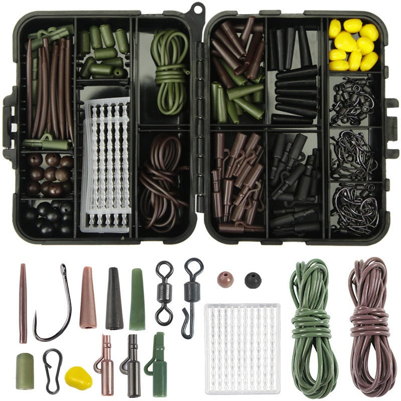 Karpfen Zubehör Set – 272 Teile Komplett-Box mit Haken & Rig-Zubehör