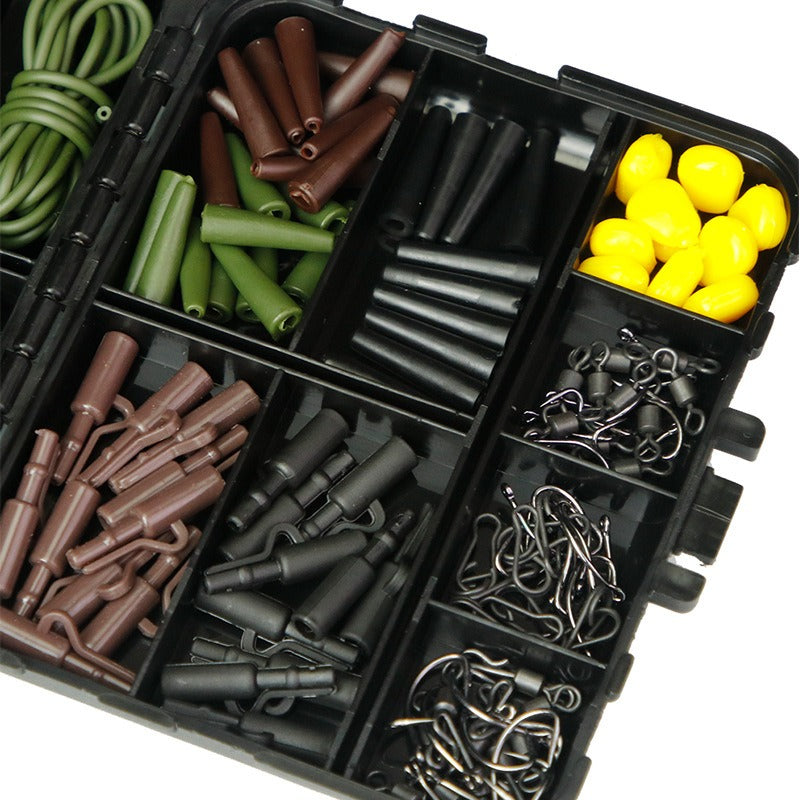 Karpfen Zubehör Set – 272 Teile Komplett-Box mit Haken & Rig-Zubehör