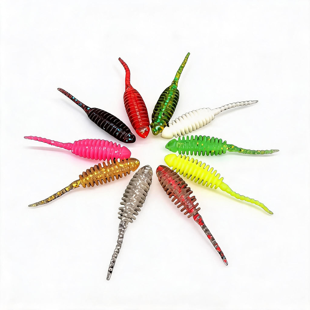 Urlaubs Reise Köder Set 54 Teile kompakt Mini Baits | LakeBite